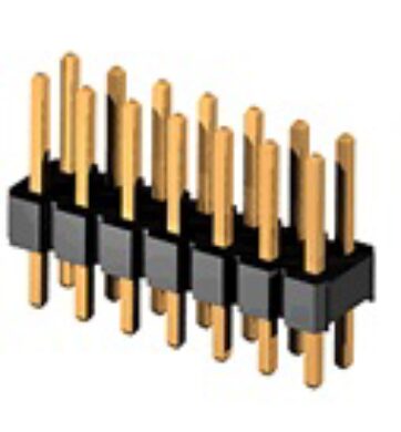 Pin Header: SM C02 6100 08 BS; E=4,0mm; A=2,8mm